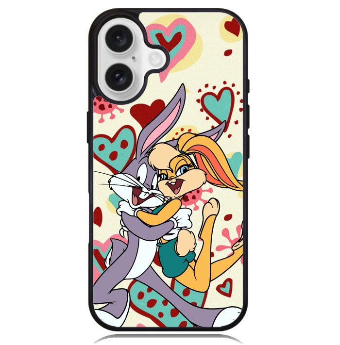 Bugs bunny and lola bunny Z3658 iPhone 16 Case