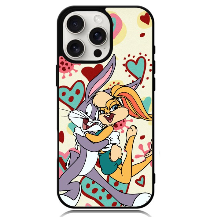 Bugs bunny and lola bunny Z3658 iPhone 16 Pro Max Case