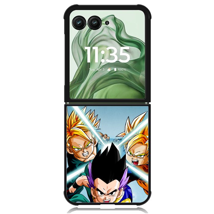 Dragon Ball z super goten Z3670 Motorola Moto Razr+ Plus 2024/2025 Case, Motorola Razr 50 Ultra/50s Ultra Case