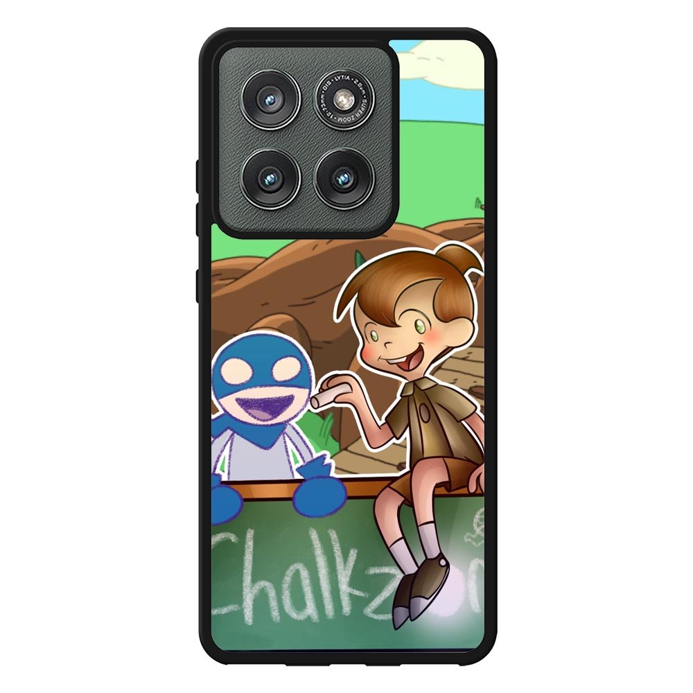 chalkzone Z3687 Motorola Moto Edge 2025 Case