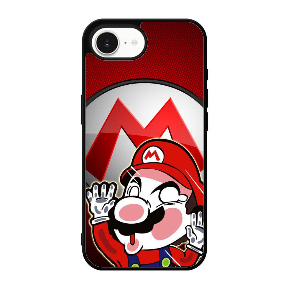 Sticker hit glass Mario Z3690 iPhone 17e Case