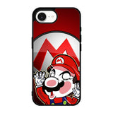 Sticker hit glass Mario Z3690 iPhone 17e Case