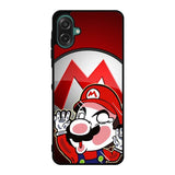 Sticker hit glass Mario Z3690 Samsung Galaxy A07 Case