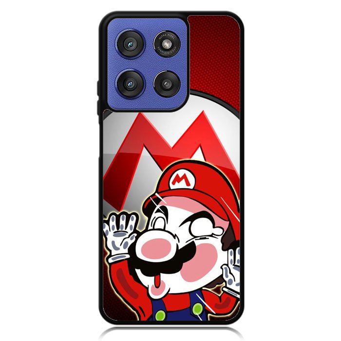 Sticker hit glass Mario Z3690 Motorola Moto G Stylus 5G 2025 Case