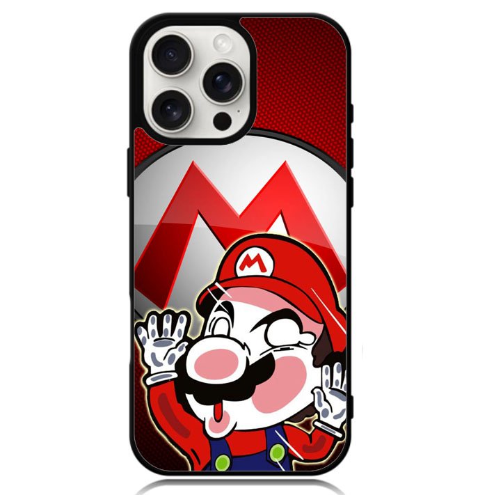 Sticker hit glass Mario Z3690 iPhone 16 Pro Case