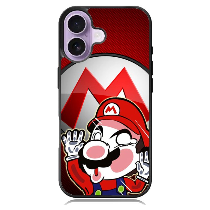 Sticker hit glass Mario Z3690 iPhone 17 Case