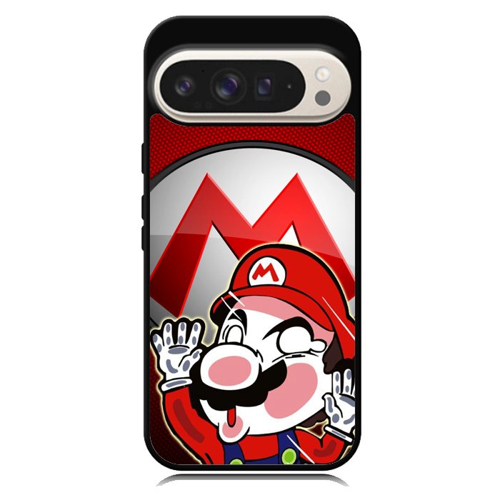 Sticker hit glass Mario Z3690 Google Pixel 9 | Google Pixel 9 Pro Case