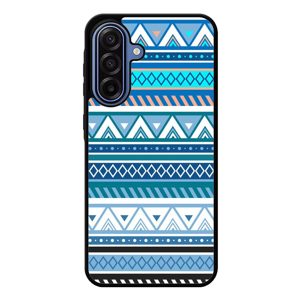 Aztec Pattern Blue Z3811 Samsung Galaxy A17 Case
