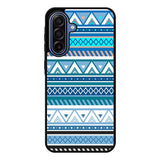 Aztec Pattern Blue Z3811 Samsung Galaxy A17 Case