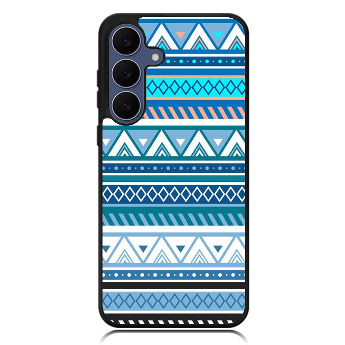 Aztec Pattern Blue Z3811 Samsung Galaxy S25 FE Case