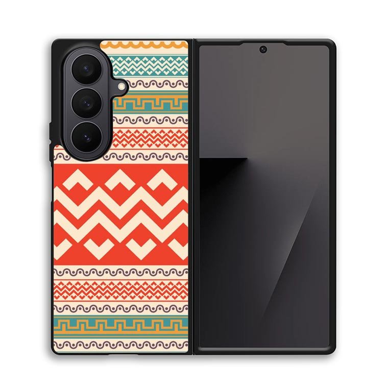 Aztec Pattern Z3812 Samsung Galaxy Z Fold 7 Case