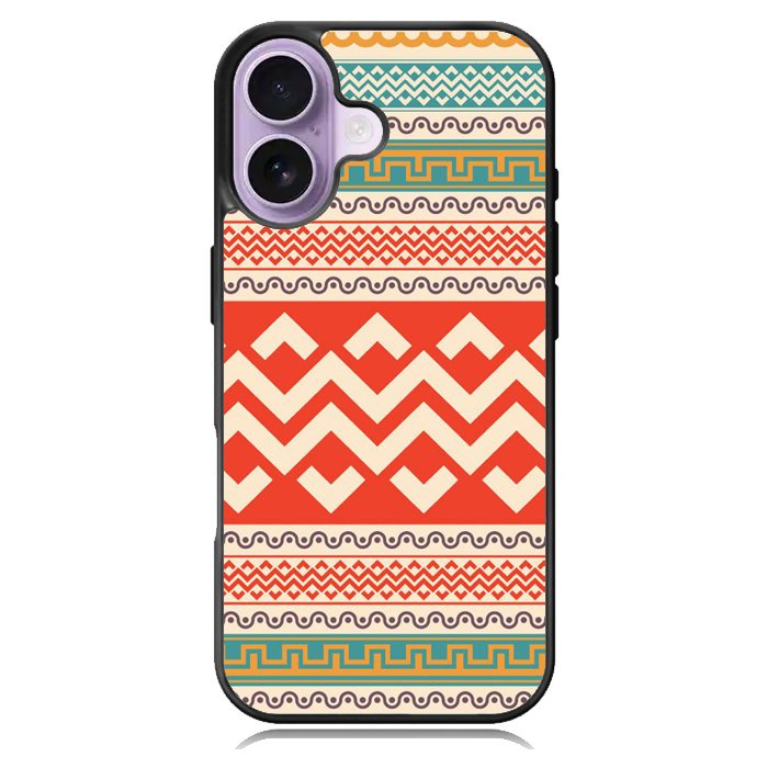 Aztec Pattern Z3812 iPhone 17 Case