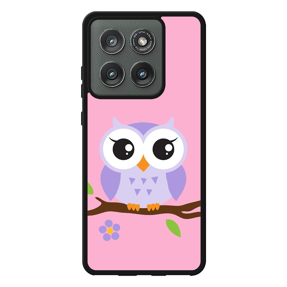 Owl Cute Z3814 Motorola Moto Edge 2025 Case