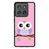 Owl Cute Z3814 Motorola Moto Edge 2025 Case