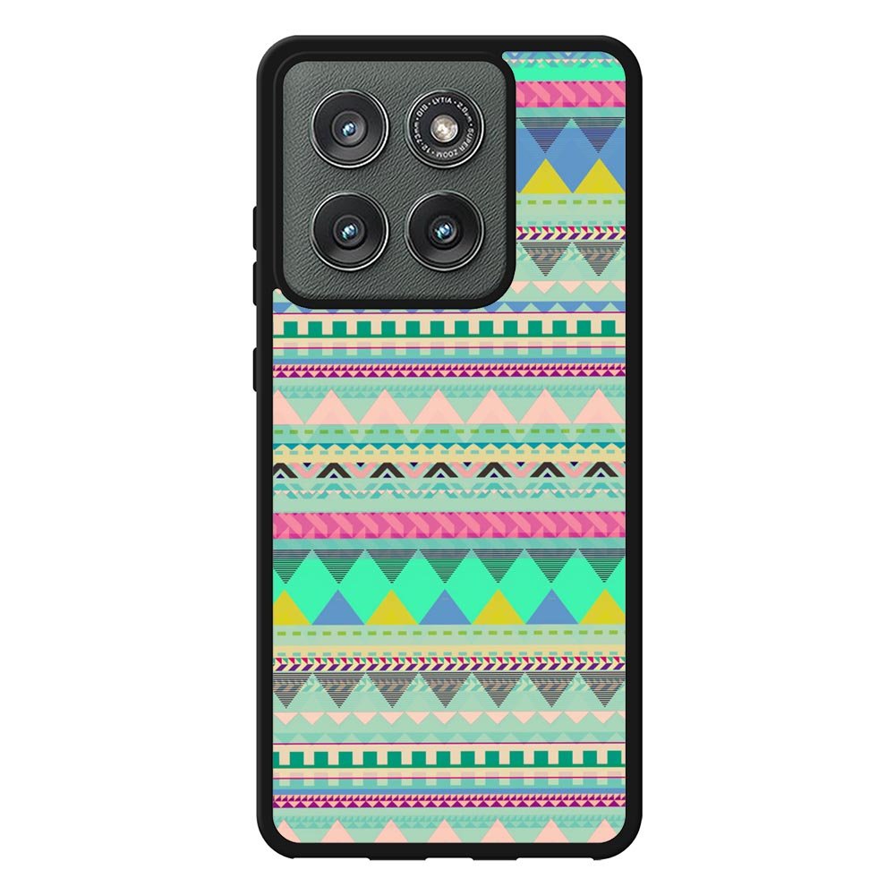 Pastel Aztec pattern Z3832 Motorola Moto Edge 2025 Case