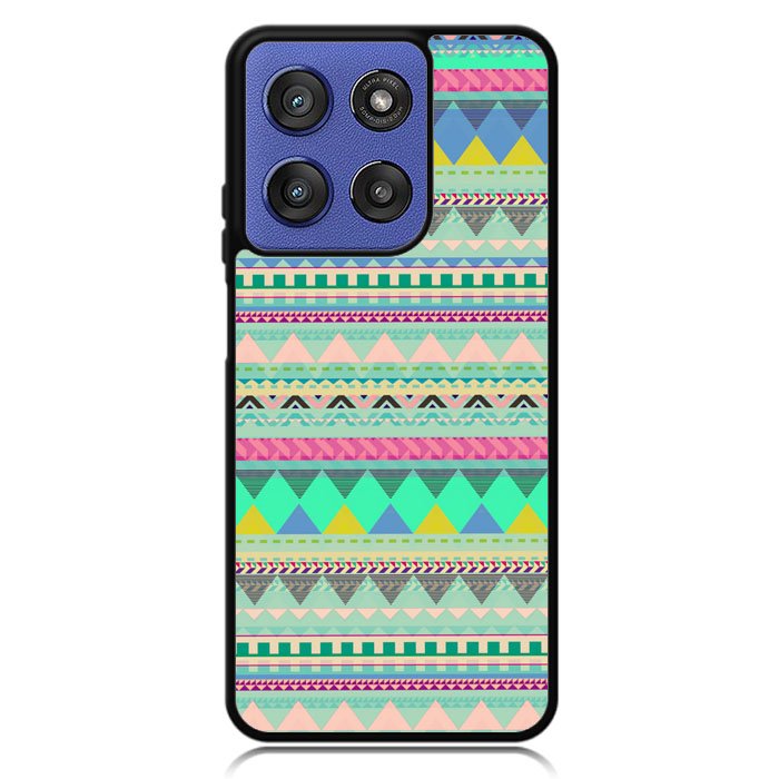 Pastel Aztec pattern Z3832 Motorola Moto G Stylus 5G 2025 Case