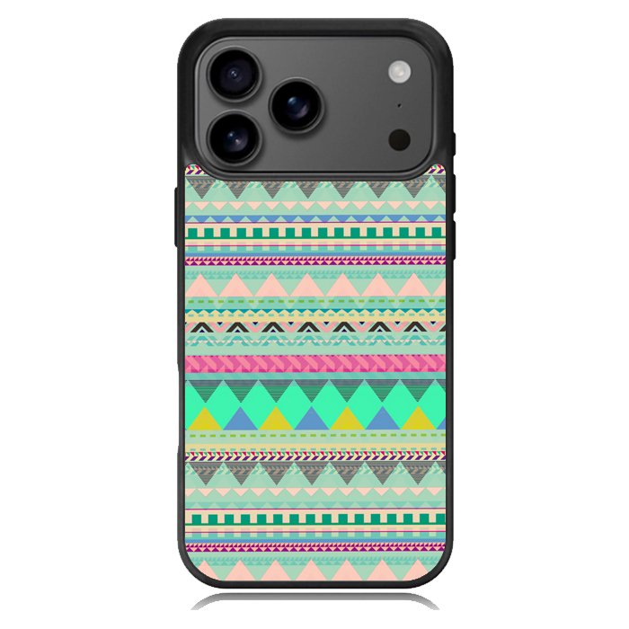 Pastel Aztec pattern Z3832 iPhone 17 Pro Case
