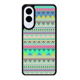 Pastel Aztec pattern Z3832 Samsung Galaxy S25 Edge Case