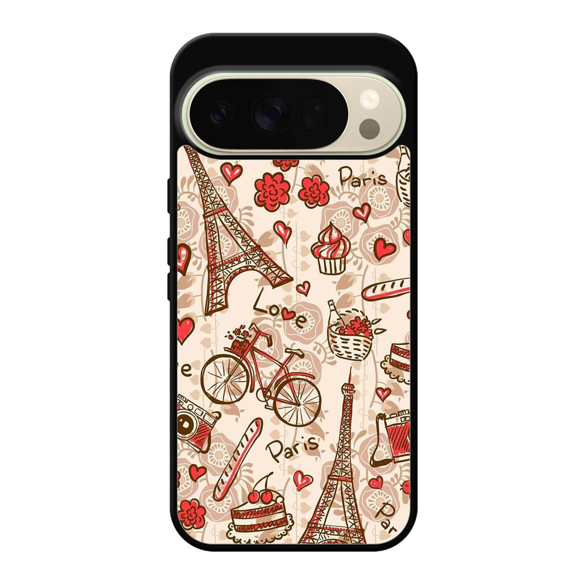 paris vintage Z3833 Google Pixel 10 Pro Case
