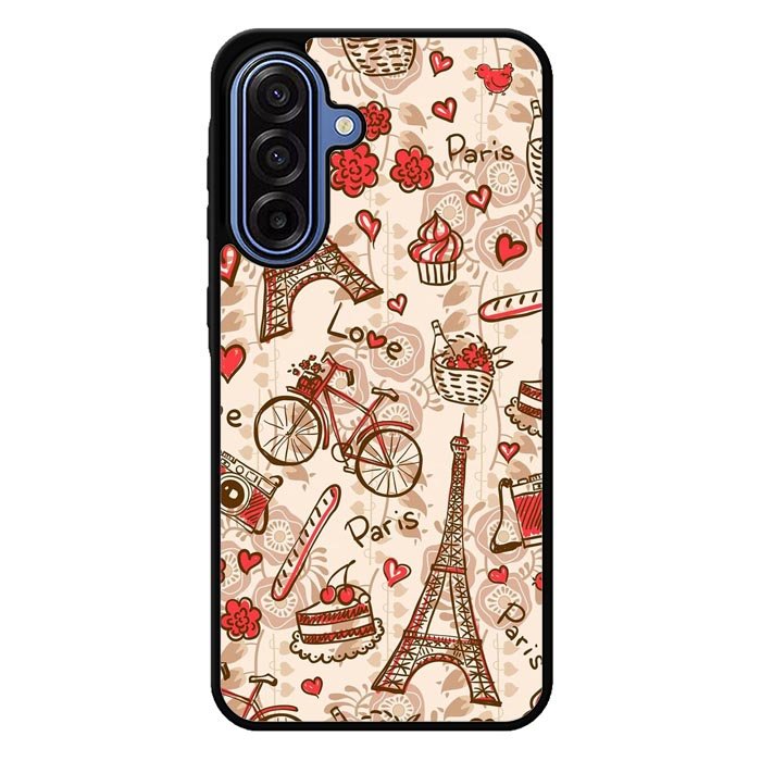 paris vintage Z3833 Samsung Galaxy A17 5G Case