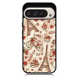 paris vintage Z3833 Google Pixel 10 Pro XL Case