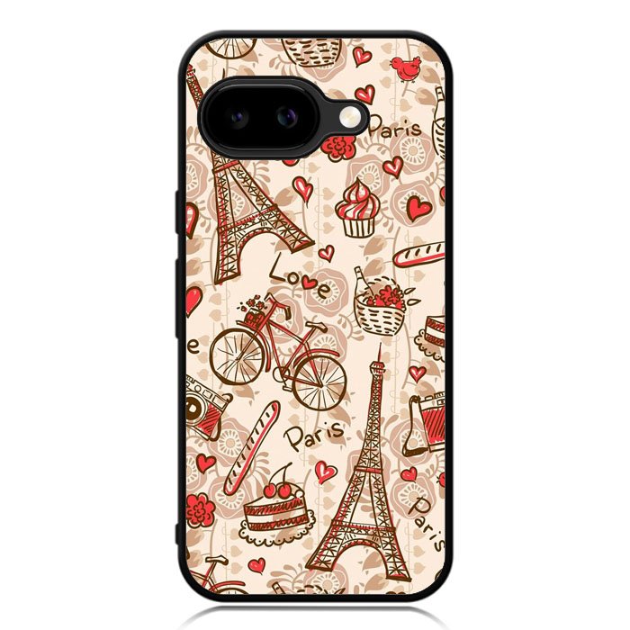 paris vintage Z3833 Google Pixel 9A Case