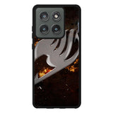 fairy tail Logo Fire Z3696 Motorola Moto Edge 2025 Case