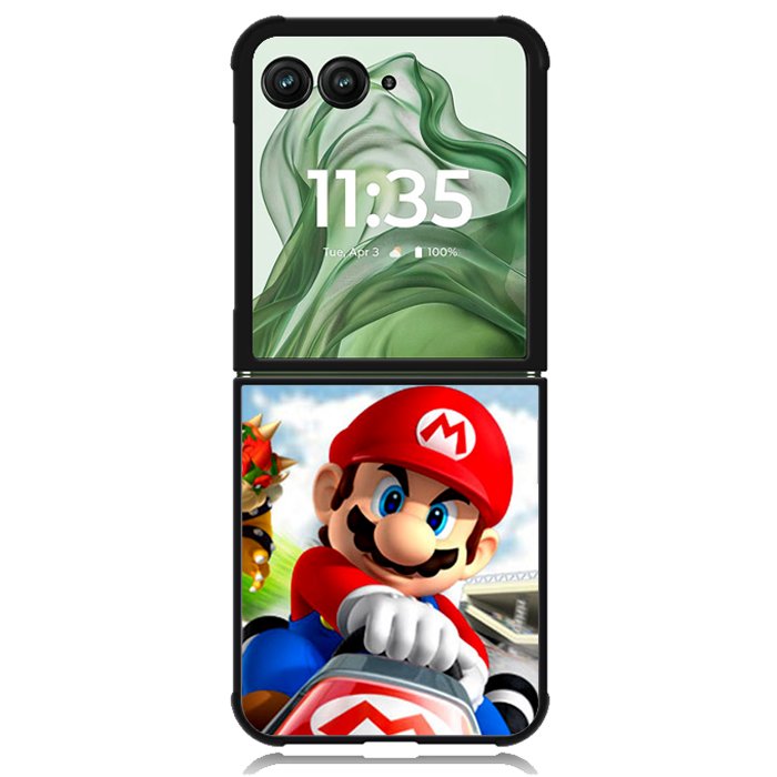 mario kart 8 Z3907 Motorola Moto Razr+ Plus 2024/2025 Case, Motorola Razr 50 Ultra/50s Ultra Case