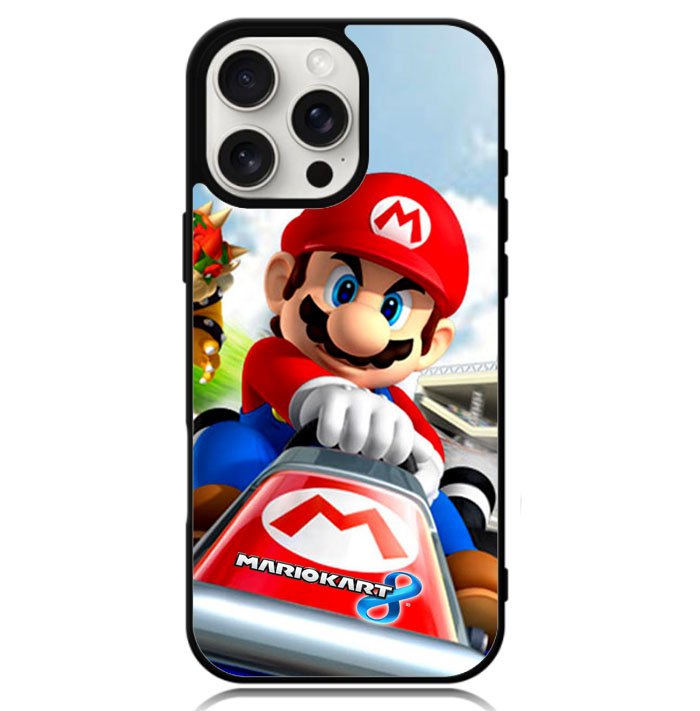 mario kart 8 Z3907 iPhone 16 Pro Case