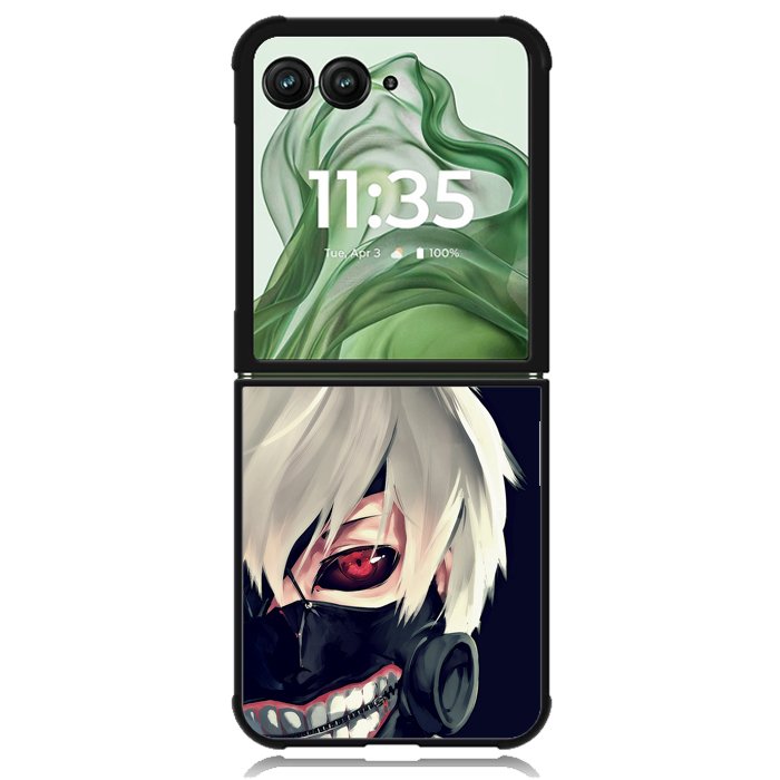 tokyo ghoul kaneki Z3953 Motorola Moto Razr+ Plus 2024/2025 Case, Motorola Razr 50 Ultra/50s Ultra Case
