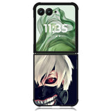 tokyo ghoul kaneki Z3953 Motorola Moto Razr+ Plus 2024/2025 Case, Motorola Razr 50 Ultra/50s Ultra Case