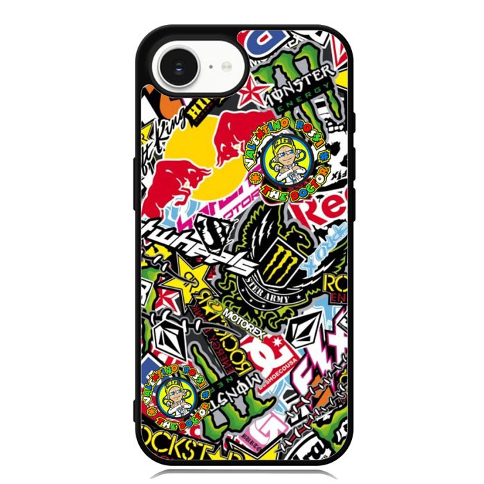 Sticker Bomb iPhone 16e Case FE1353
