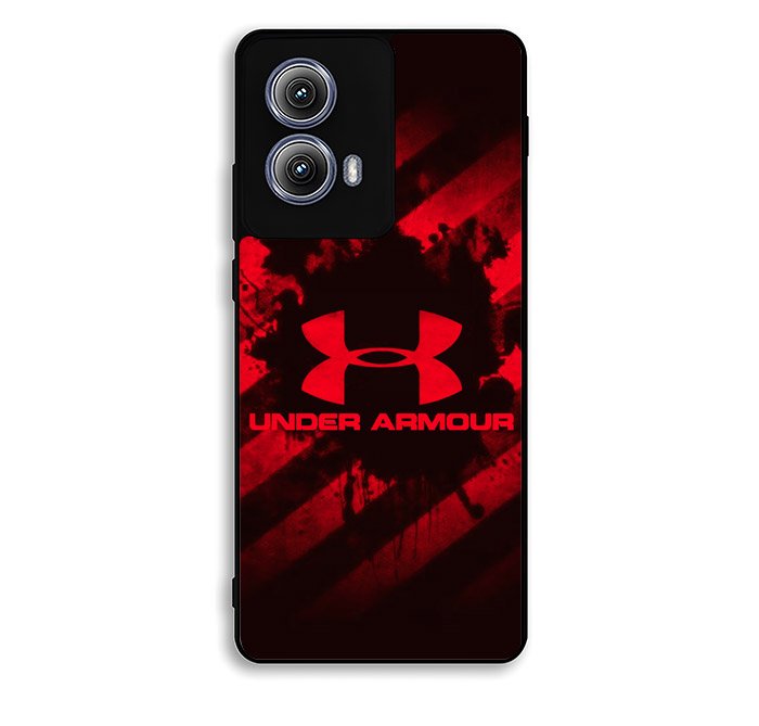 under armour red Motorola Moto Edge 2024 Case FE4145