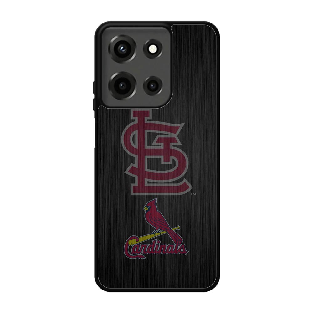 St Louis Cardinals Logo Wood Motorola Moto G 5G 2025 Case FE5067
