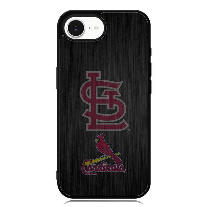 St. Louis Cardinals logo wood iPhone 16e Case FE1366