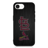 St. Louis Cardinals logo wood iPhone 16e Case FE1366