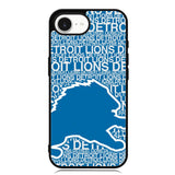 NFL Detroit Lions iPhone 16e Case FE1378