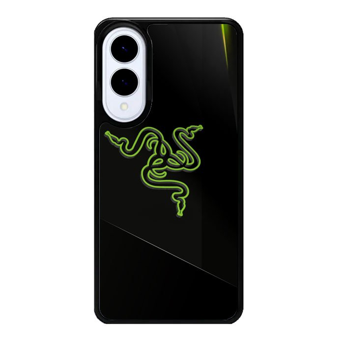 razer on geometric Z4170 Samsung Galaxy S25 Edge Case