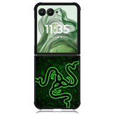 razer Logo Z4171 Motorola Moto Razr+ Plus 2024/2025 Case, Motorola Razr 50 Ultra/50s Ultra Case