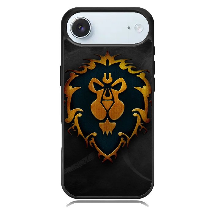 World of Warcraft Alliance Gold Logo Z4196 iPhone 17 Air Case