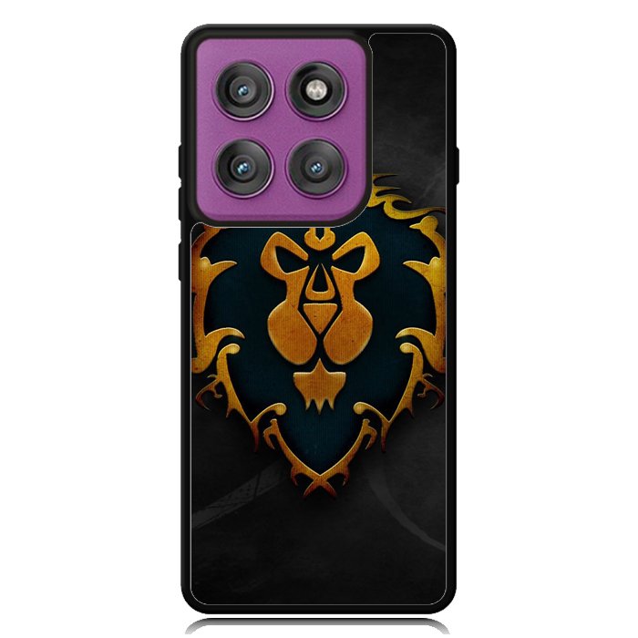 World of Warcraft Alliance Gold Logo Z4196 Motorola Moto Edge 2025 | Moto Edge 60 Fusion | Moto Edge 60 Pro Case