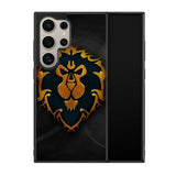 World of Warcraft Alliance Gold Logo Z4196 Samsung Galaxy S24 Ultra 5G Case