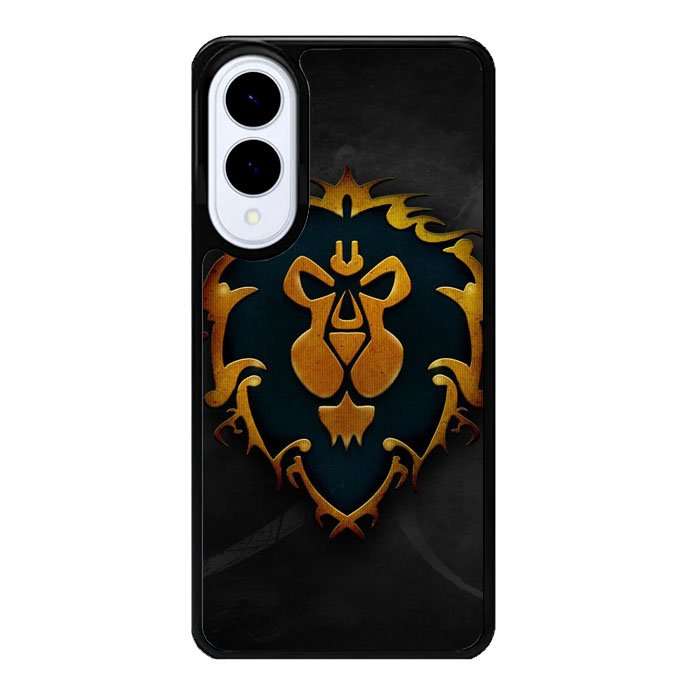 World of Warcraft Alliance Gold Logo Z4196 Samsung Galaxy S25 Edge Case