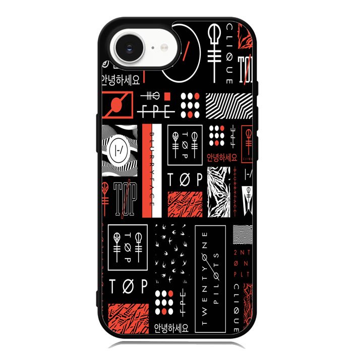 Twenty One Pilots Stripe Logo iPhone 16e Case FE1392