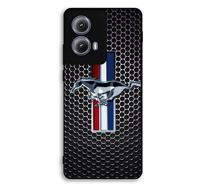 Ford Mustang Carbon Fiber Motorola Moto Edge 2024 Case FE3608