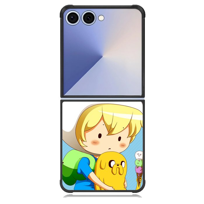 adventure time finn Z4314 Samsung Galaxy Z Flip 7 Case