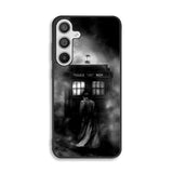 Doctor Who Tardis Police Box Black White Samsung Galaxy A26 Case FE2233
