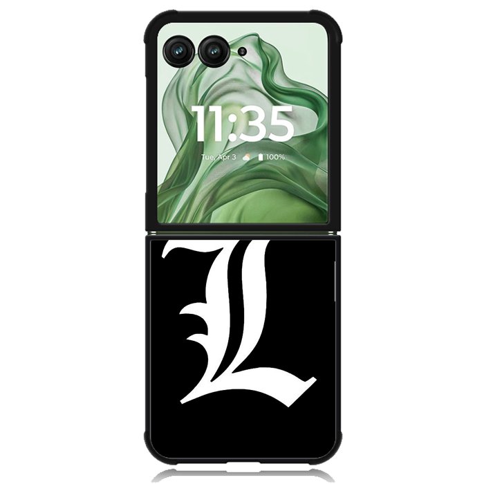 Death Note Light Logo Z4365 Motorola Moto Razr+ Plus 2024/2025 Case, Motorola Razr 50 Ultra/50s Ultra Case