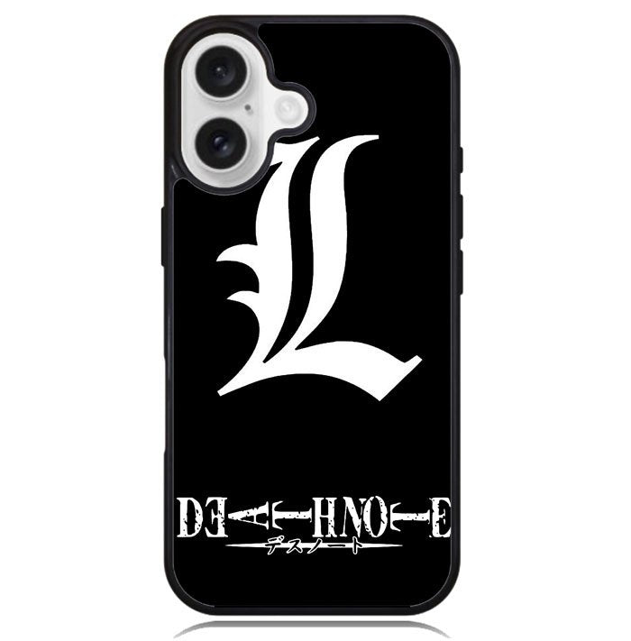 Death Note Light Logo Z4365 iPhone 16 Case