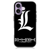 Death Note Light Logo Z4365 iPhone 17 Case